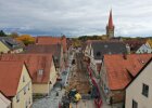 Drohnenaufnahme Baustelle bei Fundmeldung