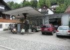 Die ehemalige Tankstelle in Garmisch-Partenkirchen