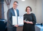 Markus Blume mit Katharina Freiin von Waldenfels.
