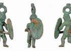 Die Kriegerstatuette nach der Restaurierung.