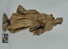 Ehemals gefasste Holzfiguren von Ignaz Günther aus dem Konvent der Theatinerkirche München.