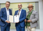 Kunstminister Markus Blume, Dr. Thomas Feuerer, Thomas Semmler DSM 2023