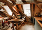 Innenraum Ackerbürgerhaus, Mainbernheim, LK Kitzingen, Unterfranken