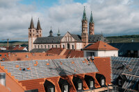 Die Dachdeckung des Mutterhauses der Würzburger Erlöserschwestern