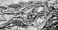 Matthäus Merian d. Ä., Berchtesgaden, Kupferstich, 1643 (Ausschnitt) Matthäus Merian d. Ä., Berchtesgaden, Kupferstich, 1643 (Ausschnitt)