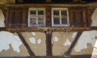 Fensterläden Rothausen Unterfranken, Untere Dorfgasse